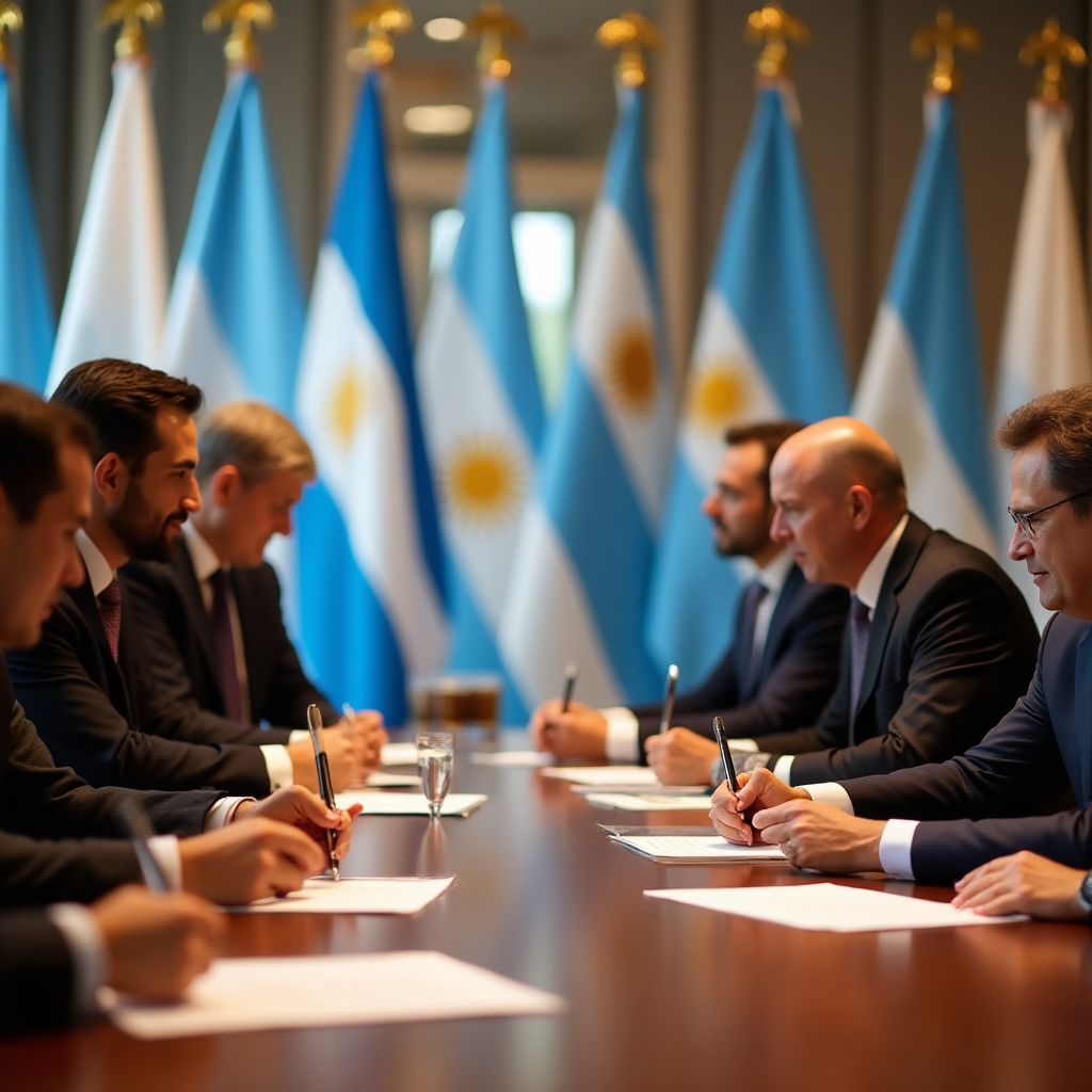 Firma de acuerdo de inversión
